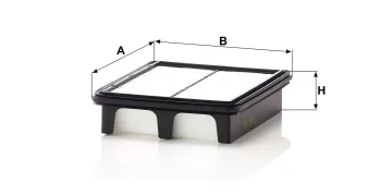 Filtr powietrza Mann Filter C23018 — zdjęcie 2