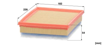 Filtr powietrza Mann Filter C24036 — zdjęcie 2
