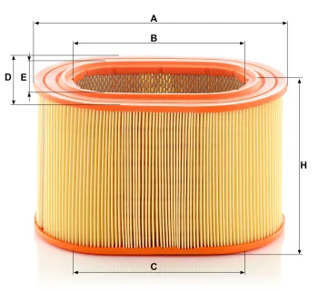 Filtr powietrza Mann Filter C24135 — zdjęcie 2