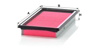 Filtr powietrza Mann Filter C2420 — zdjęcie 2