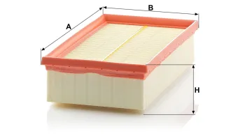 Filtr powietrza Mann Filter C2485/1 — zdjęcie 2