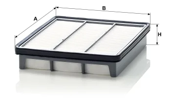Filtr powietrza Mann Filter C2542 — zdjęcie 2