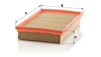 Filtr powietrza Mann Filter C2589 — zdjęcie 2