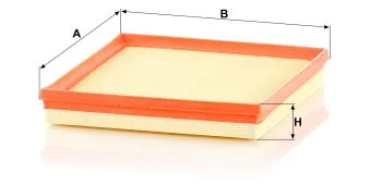Filtr powietrza Mann Filter C26009-2 — zdjęcie 2