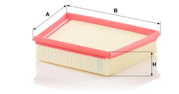 Filtr powietrza Mann Filter C26041 — zdjęcie 2