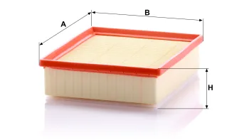 Filtr powietrza Mann Filter C26120 — zdjęcie 2