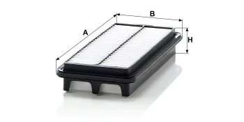 Filtr powietrza Mann Filter C2617 — zdjęcie 2