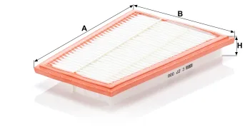 Filtr powietrza Mann Filter C27006 — zdjęcie 2