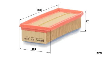 Filtr powietrza Mann Filter C27030 — zdjęcie 2