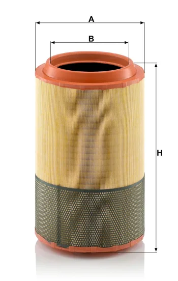 Filtr powietrza Mann Filter C271050 — zdjęcie 2