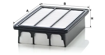 Filtr powietrza Mann Filter C2735 — zdjęcie 2
