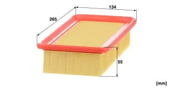 Filtr powietrza Mann Filter C2775 — zdjęcie 2