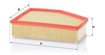 Filtr powietrza Mann Filter C28037 — zdjęcie 2