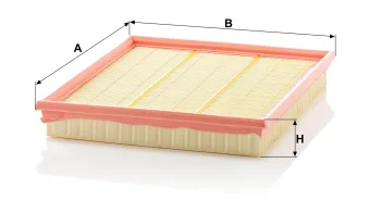 Filtr powietrza Mann Filter C28150 — zdjęcie 2