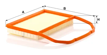 Filtr powietrza Mann Filter C29015 — zdjęcie 2