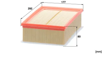 Filtr powietrza Mann Filter C30004 — zdjęcie 2