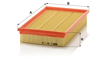 Filtr powietrza Mann Filter C30115 — zdjęcie 2