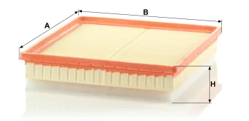 Filtr powietrza Mann Filter C30163 — zdjęcie 2
