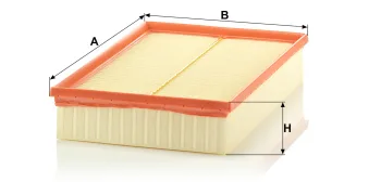 Filtr powietrza Mann Filter C30189 — zdjęcie 2