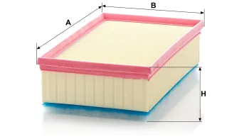 Filtr powietrza Mann Filter C30190 — zdjęcie 2