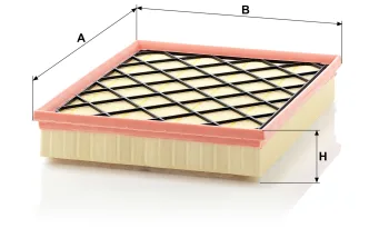 Filtr powietrza Mann Filter C33001 — zdjęcie 2