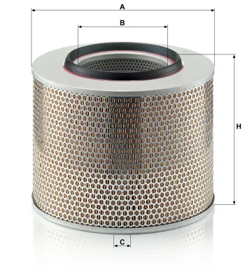 Filtr powietrza Mann Filter C331015 — zdjęcie 2