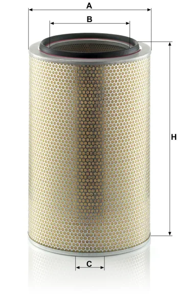 Filtr powietrza Mann Filter C331600/2 — zdjęcie 2