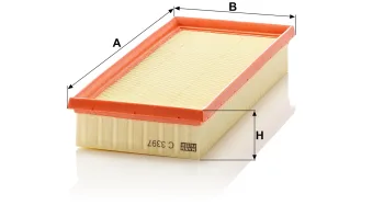 Filtr powietrza Mann Filter C3397 — zdjęcie 2