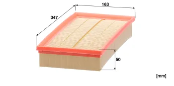 Filtr powietrza Mann Filter C35126 — zdjęcie 2