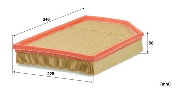 Filtr powietrza Mann Filter C35177 — zdjęcie 2