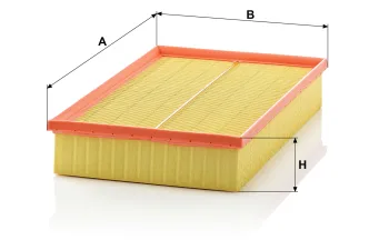 Filtr powietrza Mann Filter C35215 — zdjęcie 2