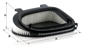 Filtr powietrza Mann Filter C36014 — zdjęcie 2