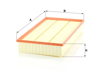 Filtr powietrza Mann Filter C38002 — zdjęcie 2