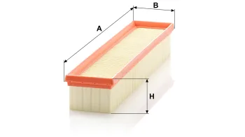 Filtr powietrza Mann Filter C3875 — zdjęcie 2