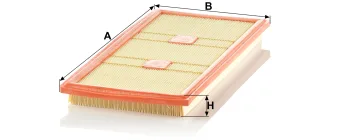Filtr powietrza Mann Filter C43139 — zdjęcie 2