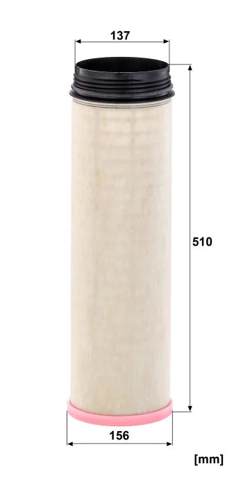 Filtr powietrza Mann Filter CF1480 — zdjęcie 2