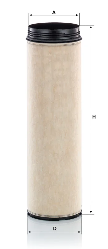 Filtr powietrza Mann Filter CF1760 — zdjęcie 2