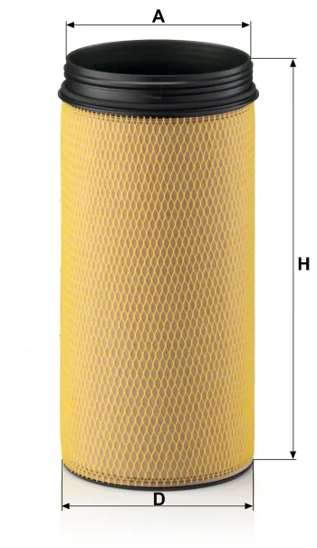 Filtr powietrza Mann Filter CF1940 — zdjęcie 2