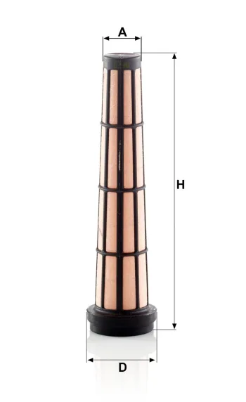Filtr powietrza Mann Filter CF6002 — zdjęcie 2