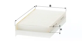 Filtr kabinowy Mann Filter CU21005-2 — zdjęcie 2
