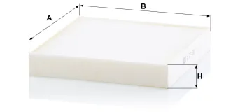 Filtr kabinowy Mann Filter CU22028 — zdjęcie 2