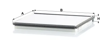 Filtr kabinowy Mann Filter CU2225 — zdjęcie 2