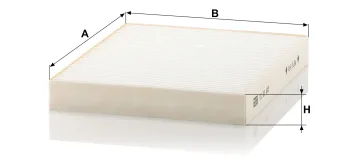 Filtr kabinowy Mann Filter CU23003 — zdjęcie 2