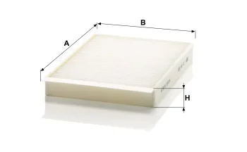 Filtr kabinowy Mann Filter CU25002 — zdjęcie 2