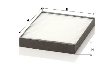 Filtr kabinowy Mann Filter CU2513 — zdjęcie 2