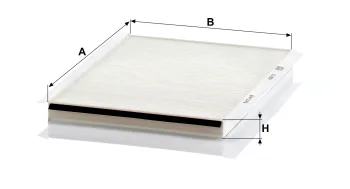 Filtr kabinowy Mann Filter CU2839 — zdjęcie 2