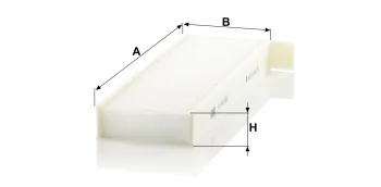 Filtr kabinowy Mann Filter CU29003-2 — zdjęcie 2