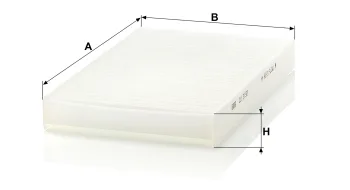Filtr kabinowy Mann Filter CU3192 — zdjęcie 2