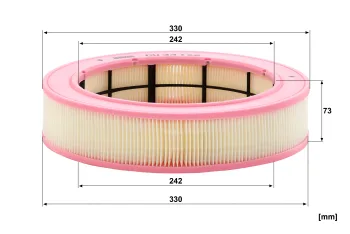 Filtr kabinowy Mann Filter CU33128 — zdjęcie 2