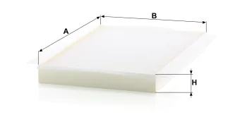 Filtr kabinowy Mann Filter CU3569 — zdjęcie 2
